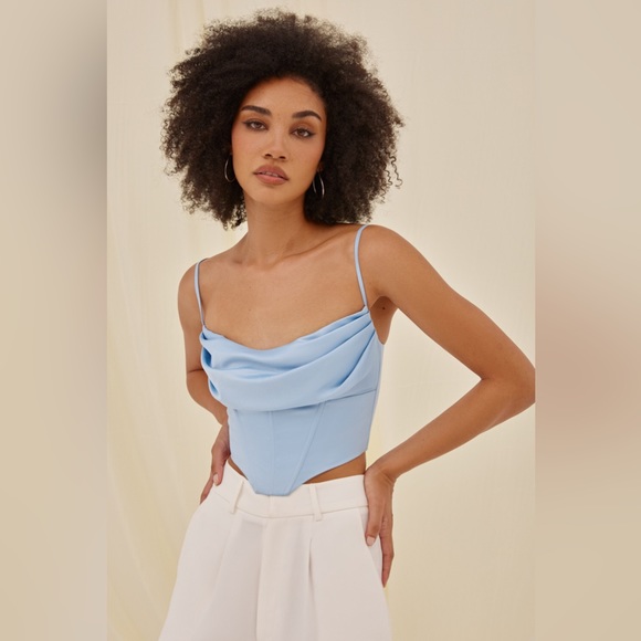 BNWT Daphale Studio Isabel Corset Top - Picture 2 of 3